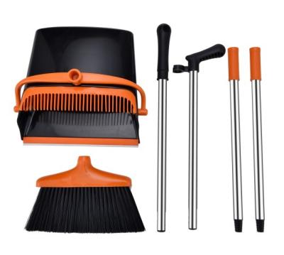 China Durable Intelligent Floor Sweeper Set Cleaning Broom And Dustpan for sale