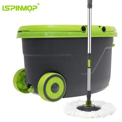 China Viable ISPIN WIPE Innovative 360 ​​Easy Broom Set As Seen On TV for sale