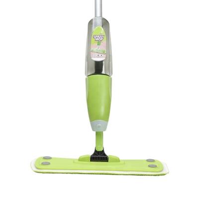 China Durable Home Clean Plastic Tank Floor Machine Aluminum Spray Mop Set With Microfiber For Floor Cleaning for sale