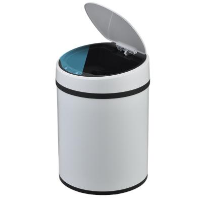 China 12L Household Kitchen Sensor Type Automatic Trash Can, Smart Automatic Waste Bin, ABS Plastic Home Induction Eco-friendly Waste Bin With USB for sale