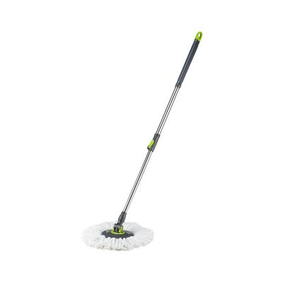 China Viable ISPIN WIP 125cm Length Spinning Brooms Telescopic Handle for sale