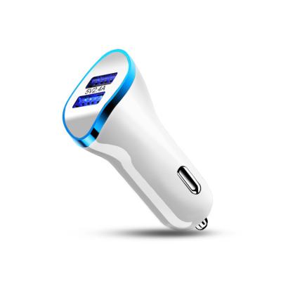 China MP3/MP4 Player Best Dual USB 5V/2.1A Ports Car Charger For Phone Mobile Phone Adapter Charging for sale