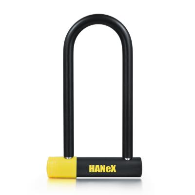 China Desk Security Lock with Alarm 120dB Big U Lock Bike Safe Lock for E-bike Motorcycle for sale