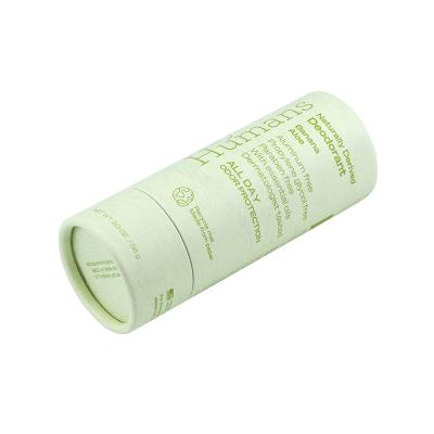 China Recycled Materials Customized Good Price Recycled Design Round Tube Cylinder White Kraft Paper Box For Essential Oil for sale