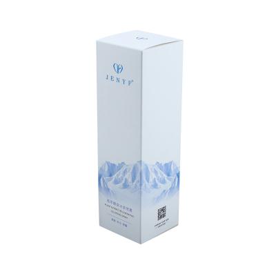 China Recycled Materials Cheap Price Facial Detergent Bottle Packaging Eco Friendly Paper Cardboard Cosmetic Box for sale