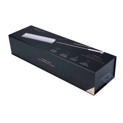 China Recyclable Flat Iron Packaging Box Customized Printed Logo Hair Dryer Curling Iron Gift Box for sale