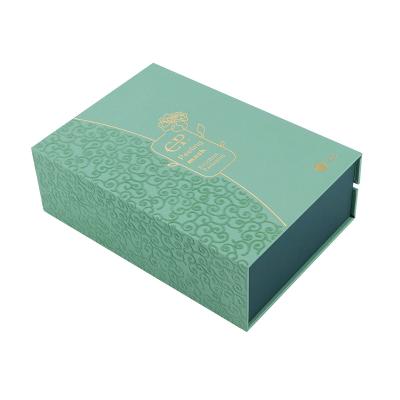 China Book Shape Recyclable Flip Open High Quality Packaging Box Cosmetic Gift Box for sale