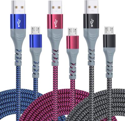 China Manufacturer Reliable USB Fast Charging Fast Charging Cable with Braided Nylon and Metal Case for Mobile Phone Device for sale