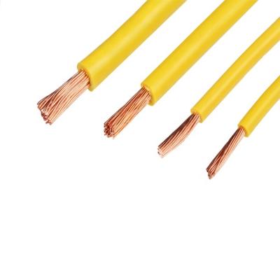 China Pure Copper Conductor 4mm2 Single Core PVC BEYOND OPTICAL RANGE Household PVC Insulated Household Flexible Electrical Cable for sale