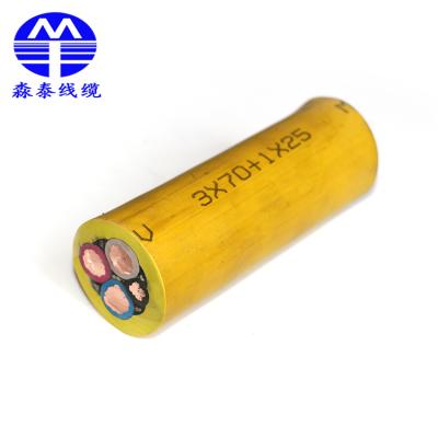 China Flame Retardant Rubber Mine Cable Mine Mining Mobile Cable for sale