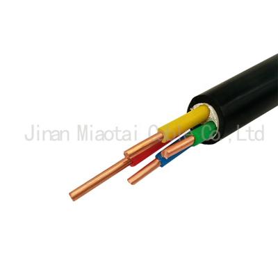 China 0.6/1kv YJV 16mm2 Conductor 3+1 Core Industrial Pure Copper PVC Insulated DC Power Cable for sale