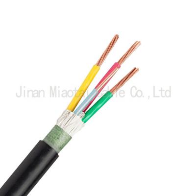 China Industrial Standard YJV 0.6/1kv 3 Phase 4 Wire 10 Mm Conductor Pure Copper PVC Insulated Power Cable Sizes for sale