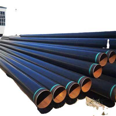 China Liquid Pipe ASTM A53 ERW Black Carbon Steel Pipe 6 m Length for sale