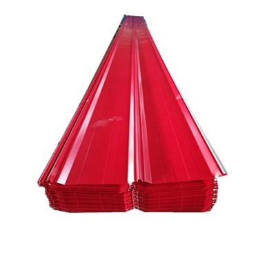 China Roof Sheet Galvanized Color Roof Wave Type Corrugated Iron Sheet Steel for sale