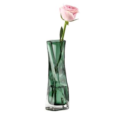 China Modern Home Decoration Irregular Shaped Vase Color Optional Handmade for sale