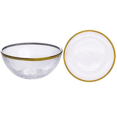 China GlassDinner banquet tableware glass dinnerware set viable creative nordic new design top-tier trend glassDinner dish for sale