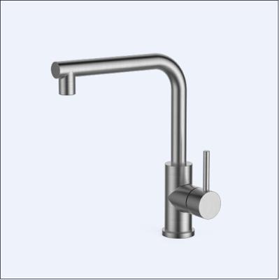 China High End Single Handle Kitchen Faucet with Pull Out Spray , CUPC Qualified for sale