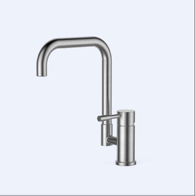 China Durable Swivel Spout Bathroom Faucet Hot and Cold Basin Mixer Taps for sale