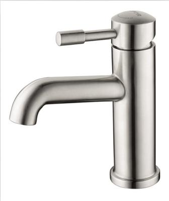 China Water Saving Bathroom Basin Faucets , Tall Single Hole Lavatory Faucet for sale