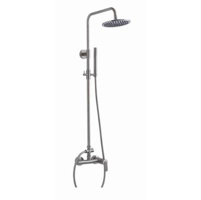 China Contemporary Stainless Steel Showerhead And Faucet Sets with UPC Approved for sale