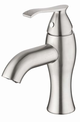 China Silver 35mm Ceramic Cartridge Faucet Contemporary Bathroom Taps for sale