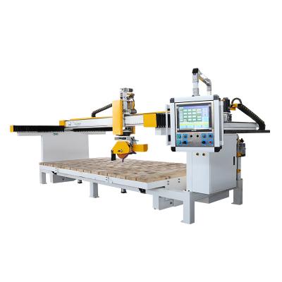 China Building Material Shops Cutting CNC Marble Bridge Saw IGS-B-3030 5axis Bridge Saw Cutter Price for sale