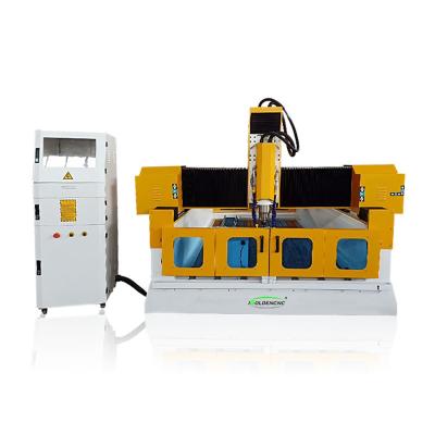 China Cutting and Carving 9015 1325 cnc router 3d cnc marble stone carving stone cutting machine for tombstone and other 3d stone carving for sale