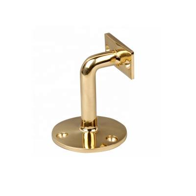 China Modern Brass Heavy Floor Railing Brackets for sale