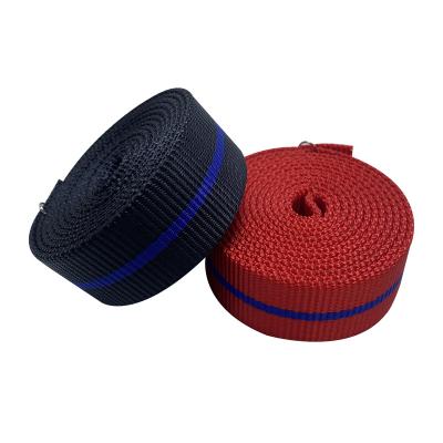 China Factory Direct Selling Plain Weave Webbing Custom Made Solid Color Imitation Nylon Belt Strap Supplier for sale