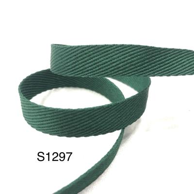 China Viable Factory Sale Soft Viable Belt 0.5Mm Woven Polypropylene Color Webbing Twill Custom Logo In Stock for sale