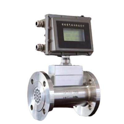 China Mechanical Digital Display and SS304 Turbine Gas Flow Meter for sale