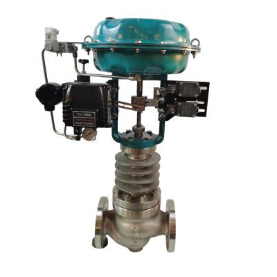 China WCB Diaphramg Pneumatic Control General High Temperature Globe Valve for sale