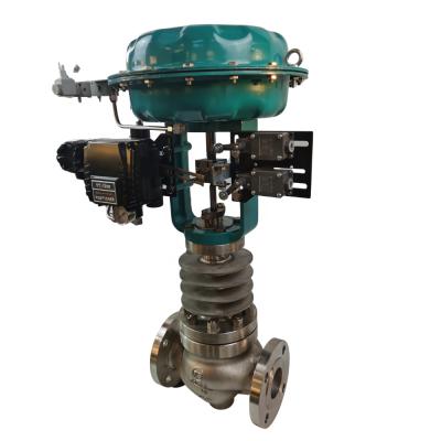 China General 250~300' C WCB Film Pneumatic Sleeve Globe Control Valve for sale