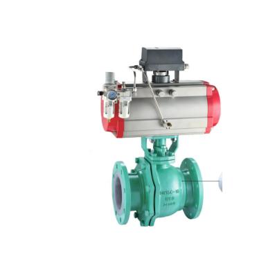 China Various General High Quality Material And Durable Structure Ball Valve Pneumatic Ball Valve for sale