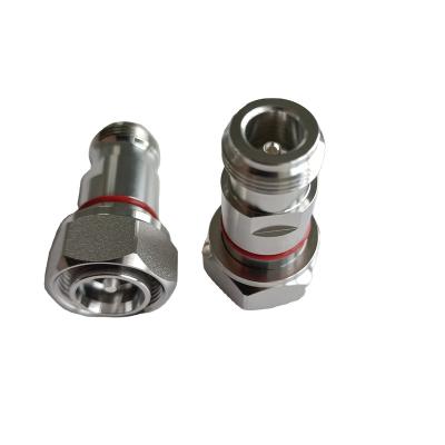 China RF Coaxial Mini Din 4.3-10 Female to N Male Connector Adapter APG-AL-Adaptor-N_43-KJ for sale