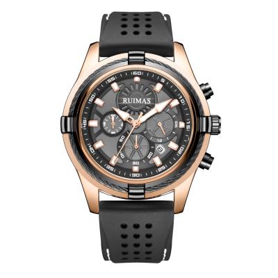 China Original Automatic Men Wristwatches Brand Wristwatch Relojes Hombre Ruimas Date Chronograph Luxury Watch for sale