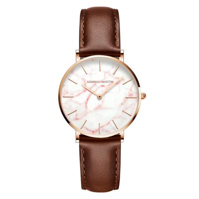 China Unspecific Marble Dial Private Label Ladies Quartz Watch Reloj De Mujer Custom Logo Fashion Women Wrist Watches for sale