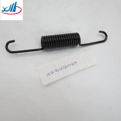 China Sinotruk Howo Parts Brake return spring is short before the brake shoe tension spring of Sinotruk HOWO WG9112340049 for sale