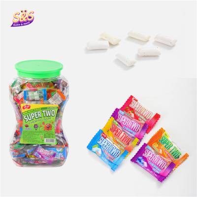 China 2 Pcs Multiple Tastes Refreshing Blast Energy Wholesale Chewing Gum For Party Piece for sale