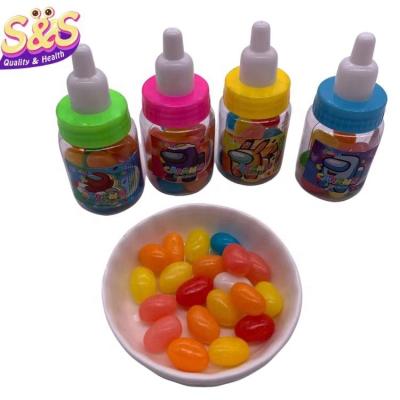 China Natural Kids Candy Colored Candy Factory Food Factory Custom Baby Bottle Packaging Soft Flavor Soft Jelly Candy For Kids for sale