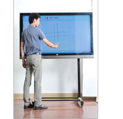 China Anti - knocking Interactive Touch Screen Display 55 Inch 199 Channel Number for sale