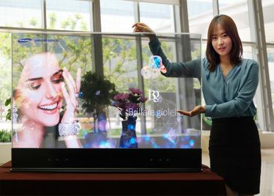 China Exklusive transparente Oled Anzeige der Agentur-4010 SMD P6 für die Werbung zu verkaufen