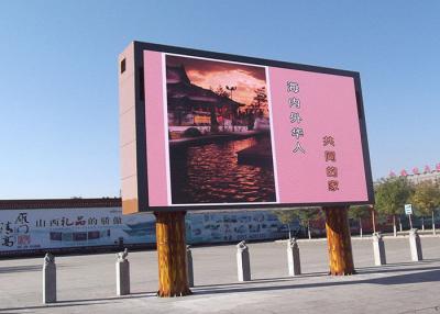 China Tablero al aire libre publicitario estático de Digitaces de la pantalla LED P20 del RGB en patio en venta