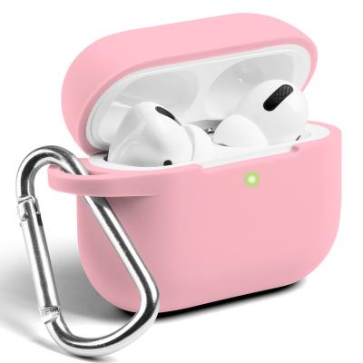 China Soft Silicone Silicone Cover Device For Airpods Pro Case Apple Wireless Headphones New Box 3 for sale