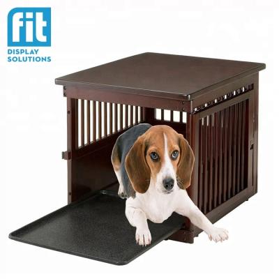 China Breathable Wholesale Wooden Kennel Outdoor Dog Puppy Kennel for sale