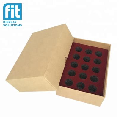 China Recycled Materials Cheap Custom Empty Chocolate Box Chocolate Truffle Box for sale