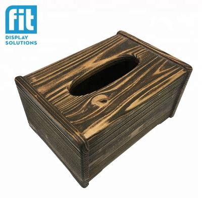 China Home Wooden Tissue Box Cover Tissue Paper Box /wooden Tissue Box 2018 Newest Hot Sales for sale