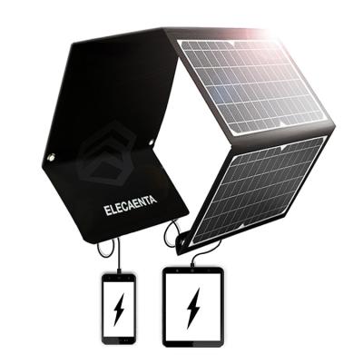 China 30W Shenzhen Custom Mono Crystalline Solar Power Backup Battery Qcell Sollar Panels Black Solar Panels Stock for sale