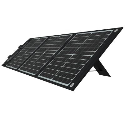 China 60W High Efficiency Solar Power Charger Camping Foldable Power Station Solar Portable Charger Solar Panel for sale