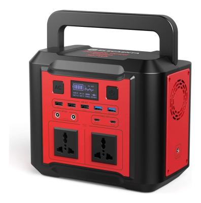 China Type C 307w Lithium Ion Battery Power Storage Portable Multifunction Power Station for sale